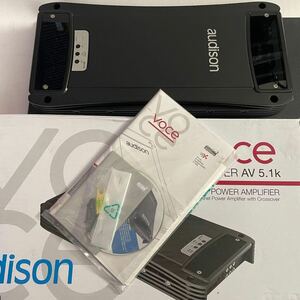 美品 audison AV5.1k オーディソン 5chアンプ