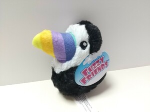 Fuzzy Friends Parrot Bird ぬいぐるみ タグ付き オウム 鳥