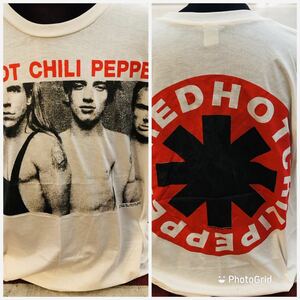 90年代バンド　レッドホットチリペッパーズ　XL バンドTシャツ　ロックTシャツ