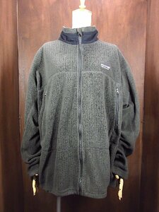 ビンテージ00’s●Patagonia R3 刺繍ロゴフリースジャケット灰色●231110p4-m-jk-flcパタゴニアアウトドアポーラテック