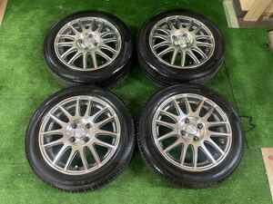 Prauzer Kosei ホイール4H 15x6j 4x100 4x108 185/55R15 pcd 100