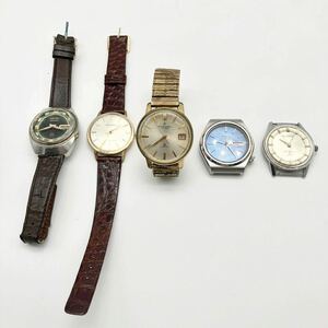 SEIKO セイコー advan goldfeather Seikomatic slimdate ACTUS SKYLINER 機械式時計 現状品