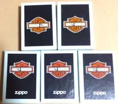 HARLEY-DAVIDSON  Zippoの空箱５箱セット