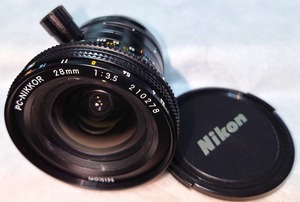 Nikon PC-NIKKOR 28mm f3.5 ジャンク