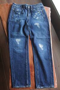 G-STAR RAW(Gスターロウ)★/　スリムジーンズ28~29inch★リペア加工midge sadole★大特価/J168