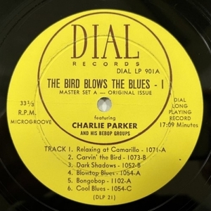 【HMV渋谷】CHARLIE PARKER/THE BIRD BLOWS THE BLUES(DIALLP901)