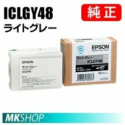 EPSON 純正インクカートリッジ ICLGY48 ライトグレー(PX-5002/PX-5800)