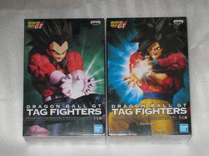 ドラゴンボール　dragon ball gt tag fighters　孫悟空　ベジータ　超サイヤ人4　スーパーサイヤ人4　フィギュア　2種セット　非売品