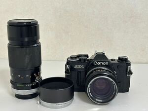 Canon キャノン AE-1　レンズ FD 50mm 1:1.4 S.S.C. 200mm 1:4 S.S.C.　2本セット　一眼レフフィルムカメラ