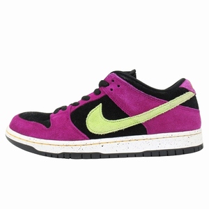 美品 ナイキ エスビー NIKE SB DUNK LOW PRO ダンク ロー プロ スニーカー シューズ 靴 スエードレザー BQ6817-501 サイズ28cm