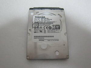 TOSHIBA HDD 500GB 2.5インチ 動作確認済, 健康状態正常 No114