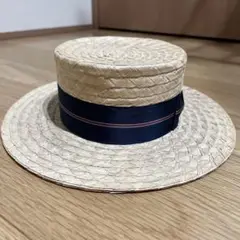 vintage STETSON boater hat  ステットソン　ボーター