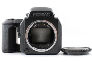 【美品 保障付 動作確認済】 Pentax 645NII Medium Format Film Camera Body ペンタックス 中判フィルムカメラ w/ 120 Film Back #Q6458