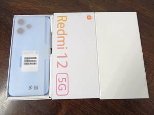 ★★送料無料【新品/未使用】Xiaomi Redmi 12 5G［XIG03］スカイブルー 128GB★au版SIMフリー/判定〇☆彡