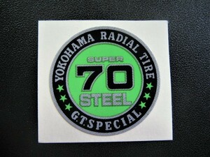 ●ヨコハマ製／ 100th 正規・G.T. SPECIAL 70・ステッカー・W30・② ／未使用●