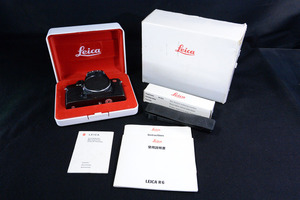 IO2543 マニア所蔵品 長期保管品 ライカ LEICA Leica R6 一眼レフ フィルムカメラ ブラックボディ ライカ ケース付き