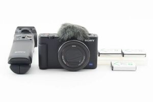 #o70★美品★ SONY ソニー VLOGCAM ZV-1G シューティンググリップキット