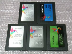 B39302 O-04389 2.5インチ SSD 240GB 5個セット 判定正常