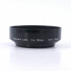 ペンタックス ASAHI OPT. 49φ standard lens 1:1.4 50mm 1:1.8-2 55mm メタルフ ード