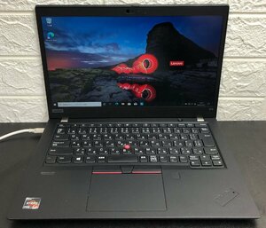 1円～ ■ジャンク LENOVO ThinkPad X13 Gen1 / Ryzen 5 PRO 4650U 2.10GHz / メモリ 16GB / NVMe SSD 256GB / 13.3型 / OS有 / BIOS起動可