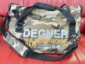 DEGNER WATER-ROOF BAG 余裕の40L 防水ツーリングバック #デグナー #バイク ツーリング #キャンプ #キャンパー