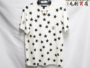 ヴィトン LOUISVUITTON スタープリント Tシャツ 1AA9WZ XS コットン 服 レディース アパレル