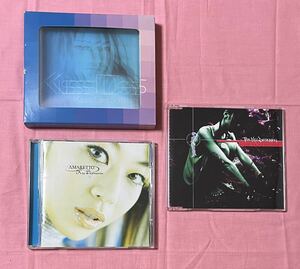 【中古】アルバムCD「GRAVITY」「AMARETTO」シングル CD「Girls, be ambitious!」計3枚　Kiss Destination