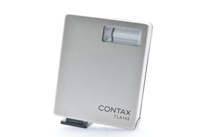 CONTAX TLA140 コンタックス ストロボ 外付けフラッシュ カメラアクセサリ 革ケース付