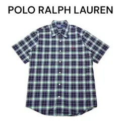 ポロラルフローレン　オンブレチェックシャツ　POLO RALPH LAUREN