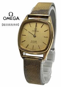 OMEGA オメガ　腕時計　レディース　ブランド　プッシュ式　DEVILLE