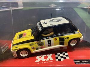 未使用新品 SCX RENAULT 5 TURBO RAGNOTTI 1/32 slot car スロットカー ルノー 5 ターボ ラニョッティ ラリーモンテカルロ