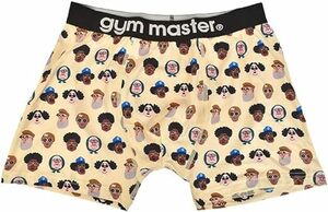 gym master ジムマスター ハッピーペイントボクサーパンツ G257757 Mサイズ_SMILE(30) 返品・交換対象外