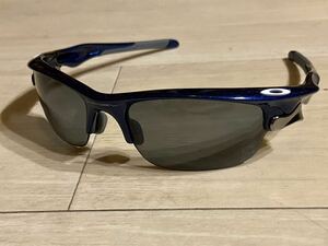 OAKLEY FAST JACKET STI SUBARUカラー 偏光レンズSUBARU刻印入り レアカラー 中古美品　廃盤モデル