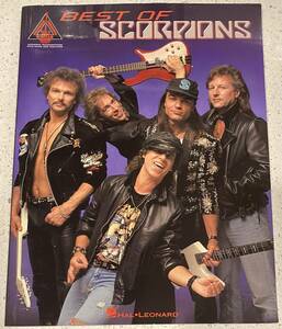 SCORPIONS / スコーピオンズ　ギタースコア・タブ譜「Best of Scorpions」HM/HR レア!?