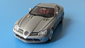 タミヤ SLRマクラーレン 完成品 TAMIYA 田宮 SLRMclaren　1/24 プラモデル