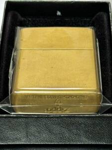 zippo GOLD Armor Case ゴールド アーマー 初期型 2005年製 Heavy Wall solid brass ソリッドブラス デットストック ケース 保証書