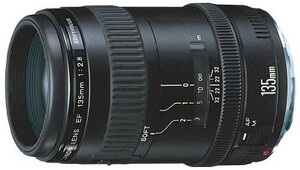 Canon EFレンズ EF135mm F2.8 単焦点レンズ 望遠