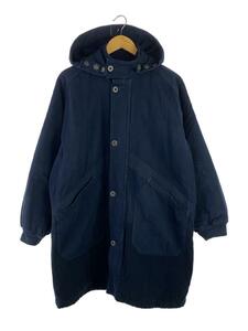 Nigel Cabourn◆コート/46/コットン/NVY/無地/8041-13-00010