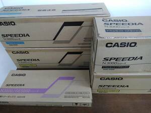CASIO　ドラムセット　N30-DSK、C、Yｘ2　廃トナーボックス　N30-HTB　計5点