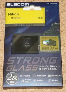 ★新品★ELECOM Nikon D5600 液晶保護ガラス 超極薄 0.1mm ゴリラガラス 高光沢
