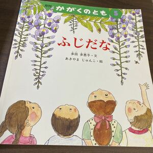 ふじだな　かがくのとも　2001年5月号　多田多恵子文　あきやまじゅんこ絵