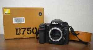 W4-88 【動作品】 Nikon ニコン D7500 デジタルカメラ カメラ ボディ 箱付き 通電・動作OK 現状品