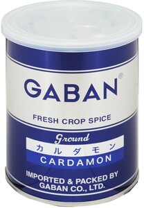 カルダモンパウダー 缶 150g GABAN スパイス ハウス食品 香辛料 粉 粉末 業務用 Cardamom しょうずく ギャバン 高品質