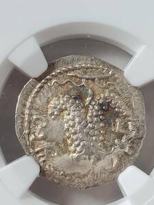 ●コイン● 132-AD135 銀貨 ユダヤ バーコクバ 葡萄 ズズ MS