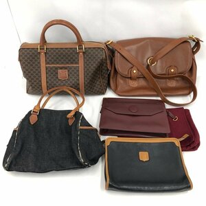 Cartier / CELINE / HUNTING WORLD / BURBERRY BLUE LABEL バッグ 5点まとめ ジャンク【CDAX5003】