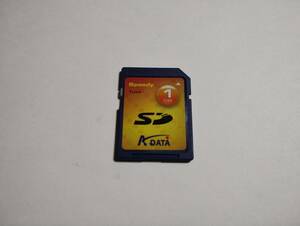 1GB　ADATA　SDカード　フォーマット済み　メモリーカード