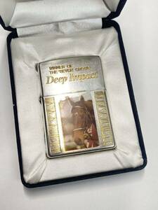 ジッポ ZIPPO ディープインパクト Deep Impact 7冠達成記念 2007年製 No.0272 喫煙グッズ タバコ道具 ケース付き