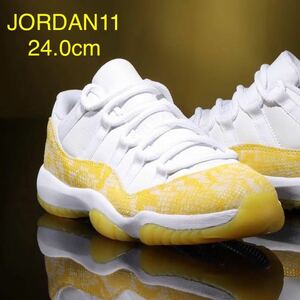 ナイキAIR JORDAN 11 LOW 未使用 NIKE ジョーダン11 WMNS レザー レディース