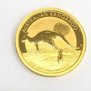 K24　金貨幣　オーストラリア　カンガルー金貨　15ドル　重量3.1g【CCAY7035】