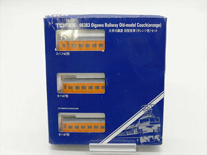 （45）未使用　保管品　トミックス　TOMIX　Ｎゲージ　98383　大井川鉄道　旧型客車（オレンジ色）セット